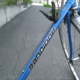 札幌 レア ナショナル ランディオーネ 27インチ 自転車 シートチューブ 約55ｃｍ クロモリの画像