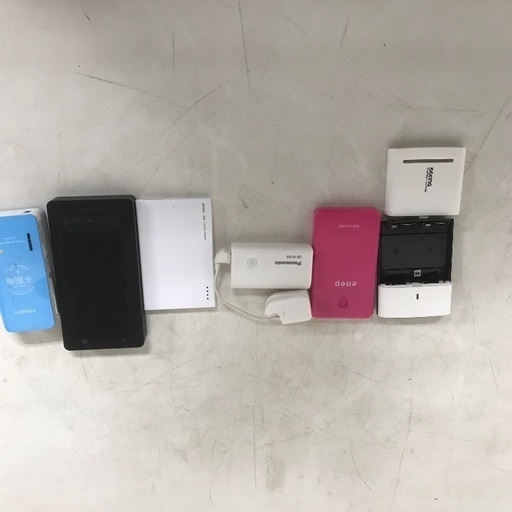 即日受渡可能❣️モバイル充電器10000mA5000mA2000mA。6個全部で1000円