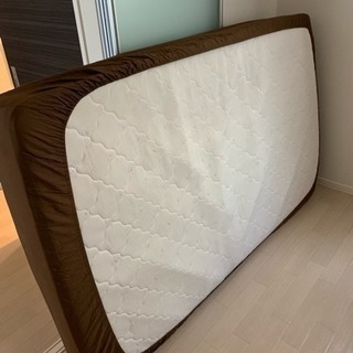 良品！セミダブルベッドマットの画像