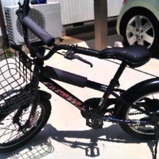 子供用　自転車　デューリー16インチブラック