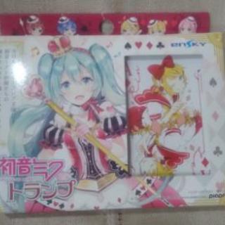 初音ミクのトランプ
