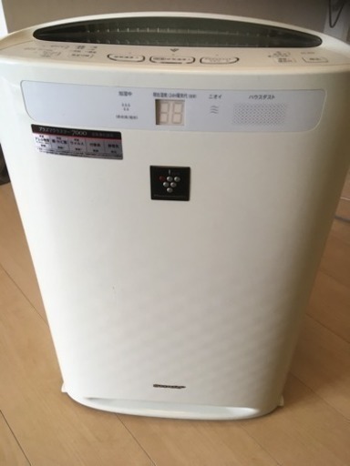 プラズマクラスター加湿空気清浄機