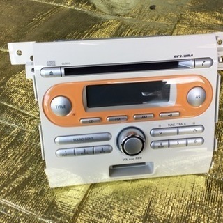 アルトラパン 純正 オーディオ オレンジ ブルー ほぼ新品！の画像