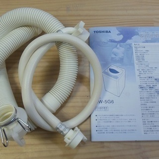 【販売終了しました。ありがとうございます。】TOSHIBA　5.0㎏　ステンレス槽　全自動洗濯機　AW-5G6　2018年製　中古美品　/　スタークリスタルドラム