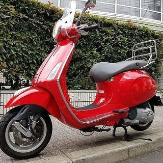 ★ベスパ 真っ赤なプリマベーラ125 3V-ie 走行3237k...