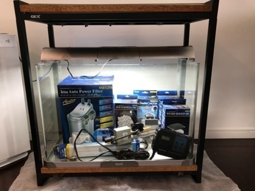 テトラ 水槽セット 60cm x 40cm x 30cm