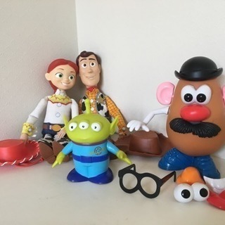 トイストーリー トーキングフィギュア セットおもちゃ の画像