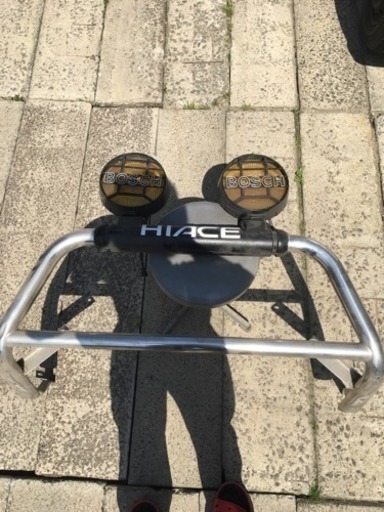 ハイエース100系 フロントガード 今月まで大幅値下げ❗️