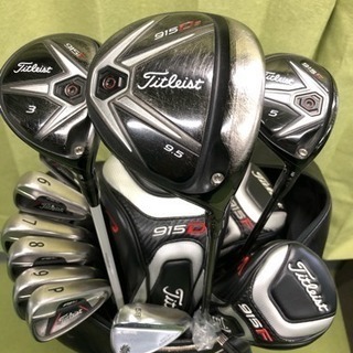915シリーズ☆Titlelst☆ゴルフクラブセット☆フルセット☆付属品一式有