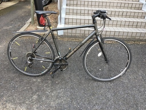 【再値下げ】ブリジストン BRIDGESTONE シルヴァ CYLVA F24 フレーム540mm マット＆グロスブラック