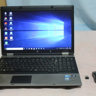 hpパソコン windos10 Corei5 メモリー4GB HDD1TB DVDマルチ 無線ラン
