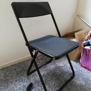 おしゃれ　パイプ椅子　×2の画像