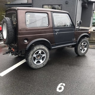 鹿児島市　スズキジムニー　リフトアップ車両の画像