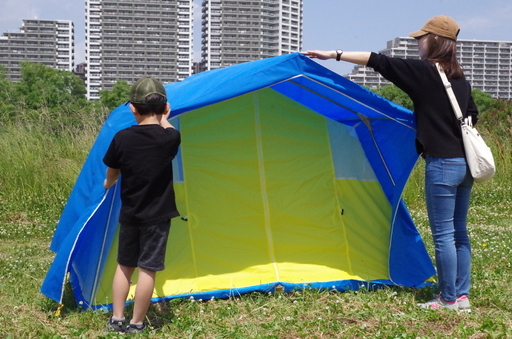 ビンテージ 小川テント オーナーロッジ No.6000　鉄骨テント　ロッジテント