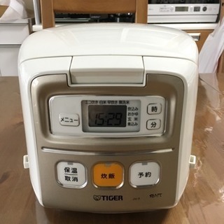 TIGER 3合炊き 炊飯ジャー 炊きたて