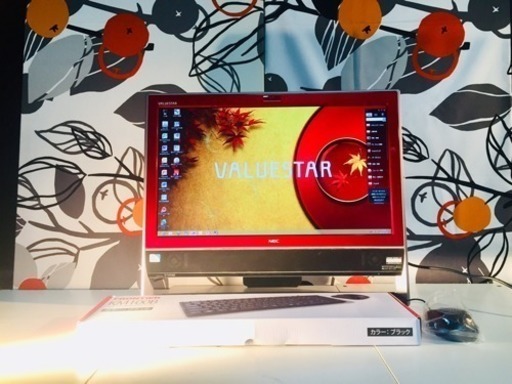 WIN8★薄型NEC★大きめ22型HDD1000G★Wi-Fi★DVDコピー