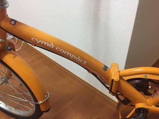 折りたたみ自転車 cyma compact  20インチ　シマノ6段変速
