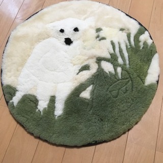 円形マット（座布団）の画像