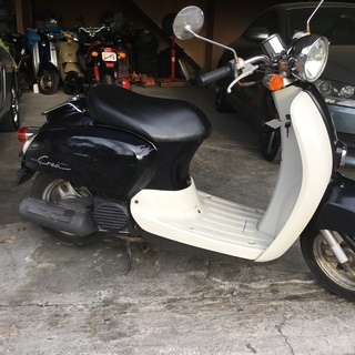 【長野県諏訪市より】ジョルノクレア　4スト水冷　程度良し！　キャブOH　バッテリー新品付！　すぐ乗れますの画像