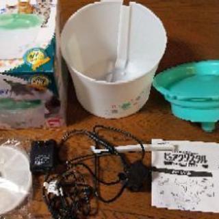 猫用 循環式給水器 ピュアクリスタル 2.3リットル 中古の画像