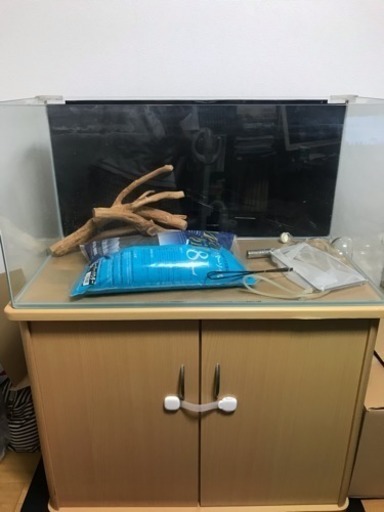 （修正）90cm水槽、水槽台、ADAソーラー1、エーハイムpro3他