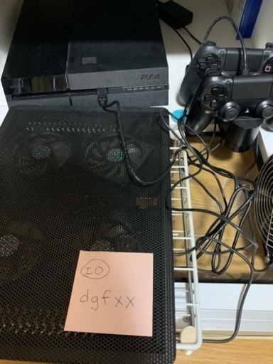 今週末限定値下げ！【空冷セット】プレステ4  500GB  お譲りします。