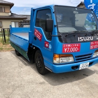 ‼️1日¥7000-‼️エルフ 2トンダンプ 高松