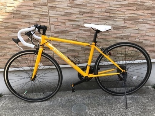 安心・安全の補助ブレーキ付ロードバイク