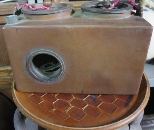 銅壷　　御燗　　茶道具　火鉢　手焙り　五徳　湯沸　お燗器　古い　昭和　明治　大正