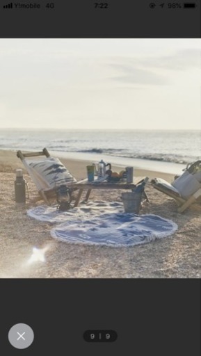 ロースタイルチェア テーブルセット JACK&MARIE(値下げ)