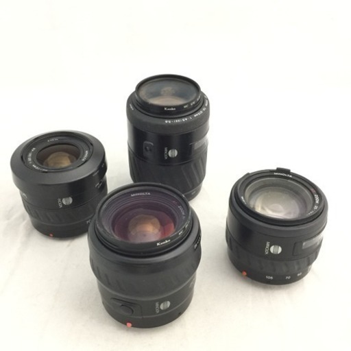 MINOLTA ミノルタ ズームレンズ4本セット