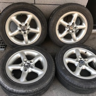 ボルボ　純正　タイヤホイールセット　V70　850　205/55R16　バリ山　MU：TECH