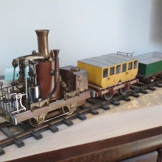 鉄道模型　ライブスチームの画像