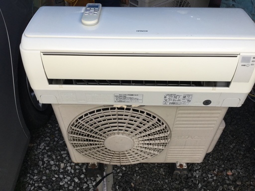 宮崎県内限定工事費込み 日立RAS-M40Y2E6. 2009年製造 標準工事込み価格14畳用 単相200v