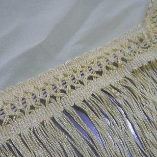 ベリーダンス フラメンコ ヒップスカーフ 黄色の画像