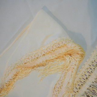 ベリーダンス フラメンコ ヒップスカーフ 黄色の画像