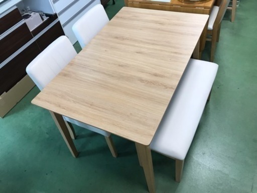 サンウッディー ダイニングセット (4点セット)