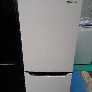 ☆中古 2018年製！　2ドア冷凍冷蔵庫 Hisense 150...