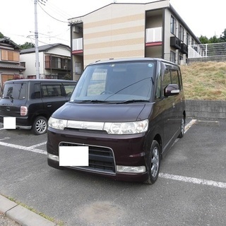 H17　タントカスタムX　車検2年12月　純正アルミ　キーレス　...