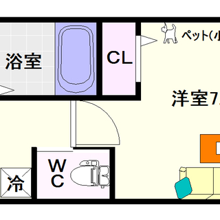 【エグゼ難波西Ⅱ】2号タイプ！1Ｋタイプ！ネット使用料？無料やで！