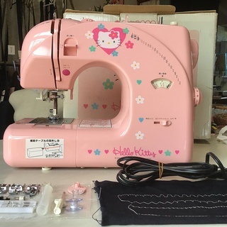 キティちゃんのコンパクトミシン  