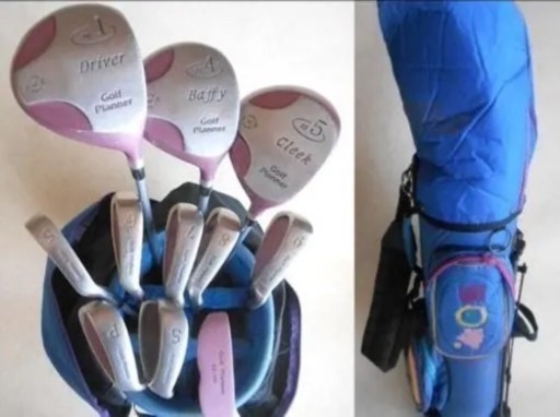 レディース ゴルフクラブ  キャディーバッグ付き