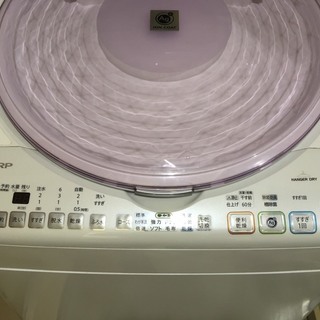 SHARP洗濯機(洗濯容量7キロ)差し上げます。6月上旬までの画像