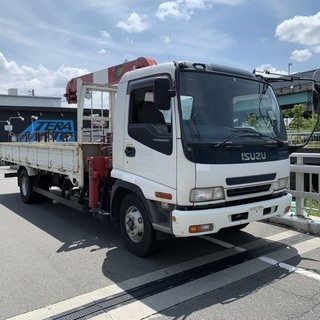 H17 いすゞ フォワード 2.6t 3段クレーン・ラジコン・フ...