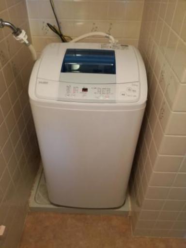 洗濯機5kg　¥3,000