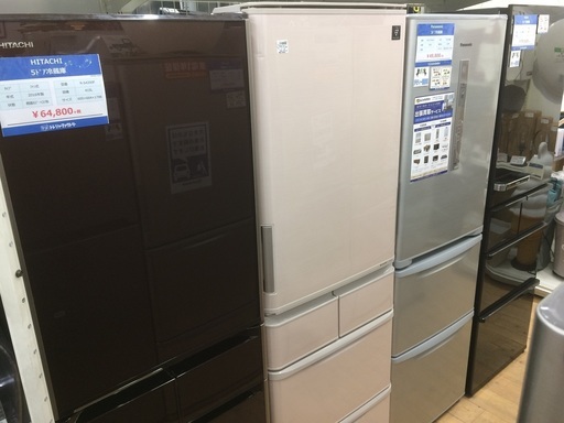 珍しくてキュートなピンク色！シャープの5ドア冷蔵庫！
