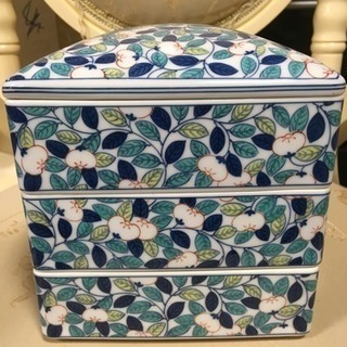新品 有田焼3段お重