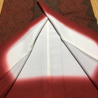 美術 工芸保存作  初代更藤 商標 小紋 しつけ糸付 未使用品の画像