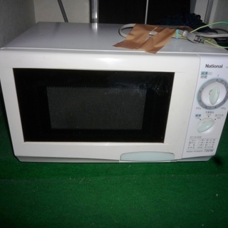 無料で電子レンジ（中古）あげます。