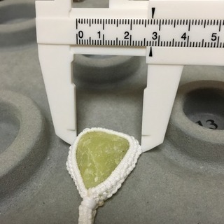 【新品】ヒーラーライト マクラメペンダントトップの画像